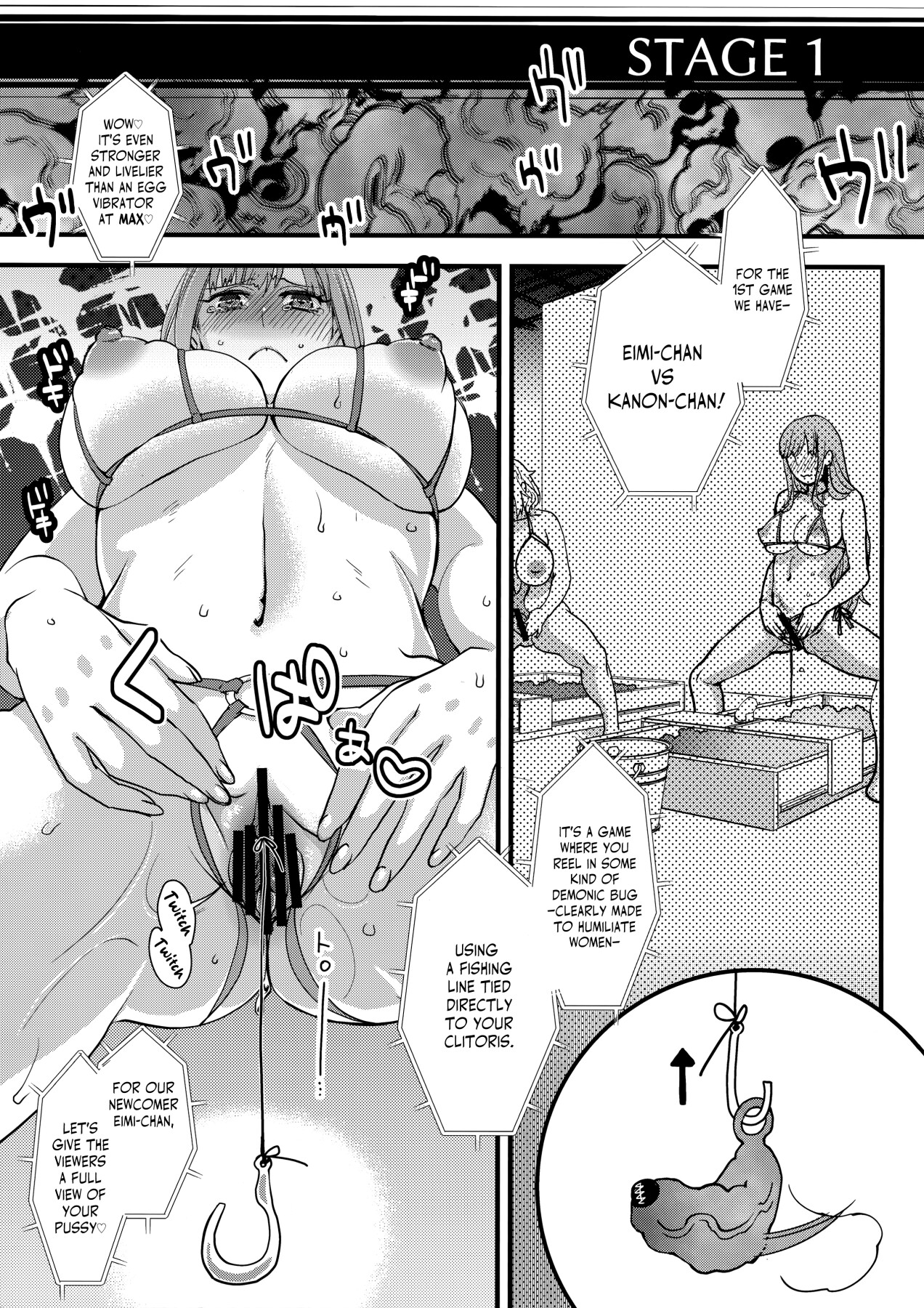 Hentai Manga Comic-Fun & Shame Game Show-Read-7